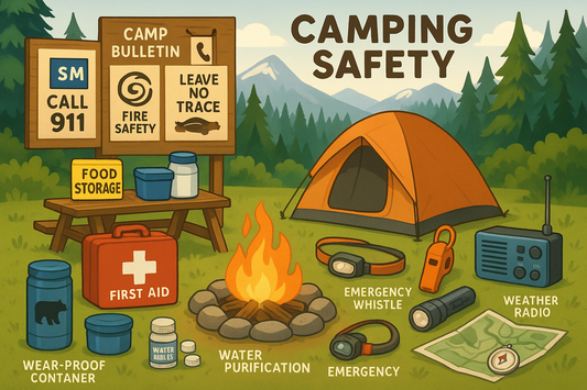 How to Stay Safe While Camping: Gear and Tips for Every Scenario