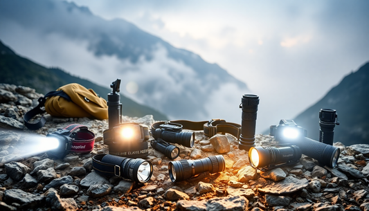 Rechargeable LED Headlamp for Hands-Free Outdoor Use