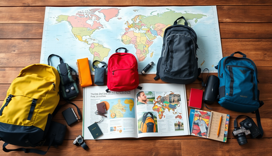Osprey Adventure Backpack for outdoor travelers, designed for durability and versatility.