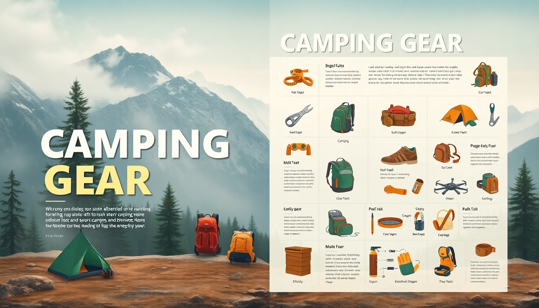 The Ultimate Camping Checklist for 2025: Must-Have Gear for Every Adventure
