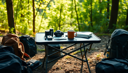 Choosing the best camping folding table for outdoor adventures