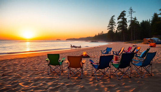 Top 10 Portable Beach Chairs Perfect for Camping and Outdoor Adventures