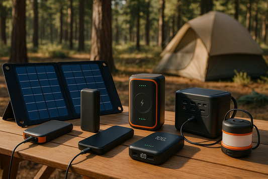 Portable Power Banks & Solar Chargers for Campers