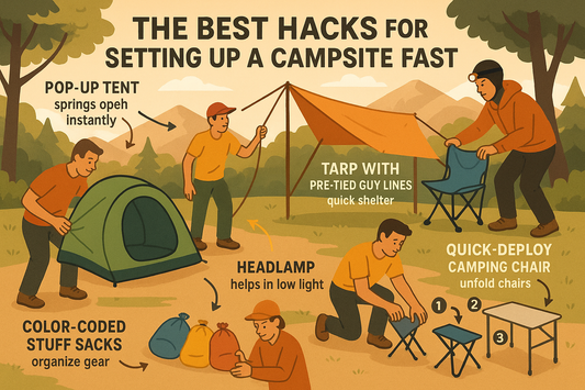 The Best Hacks for Setting Up a Campsite Fast