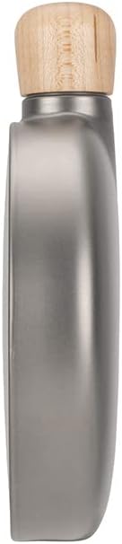 Snow Peak Titanium Flask, preserves liquor's taste