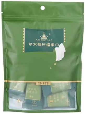 Portable Compressed Towel,Disposable Napkins Mini Magic Tissues Portable for Camping Home Beauty Travel Sports Outdoor 40 PCS (9.45x11.8in)