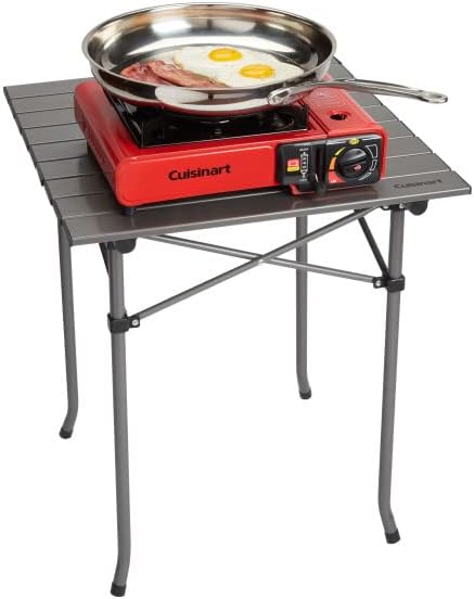 Cuisinart CGG-1050 Portable Butane Camping Stove with Carrying Case - 8,000 BTU Burner - Perfect for Camping and Tailgating 13.4" x 10.9" x 4.35"
