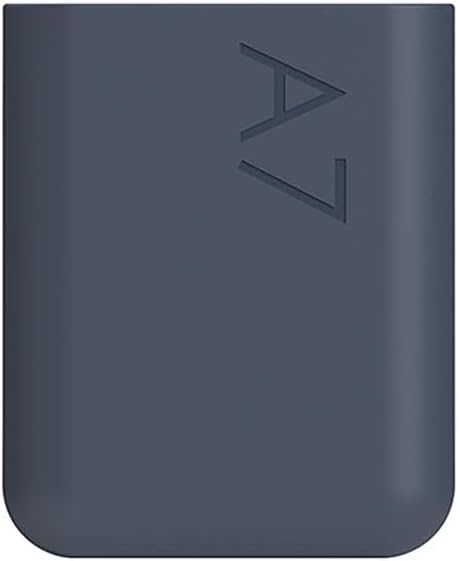 memobottle A7 (Midnight Blue) Bundle - 6oz (180ml) - Bottle, silicone sleeve & lid | Compact Flat Bottle for Bags & Pockets | BPA Free Tritan | Modern & Minimalist | For Gym, Work & Travel