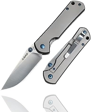 LAND 812 Pocket Folding Knife VG10 Blade TC4 Handle Ball Bearing Outdoor Camping Survival Jackknife EDC Knives