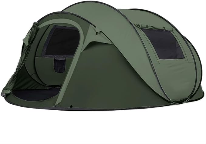 Instant Pop Up Camping Tent, 5-6 Person Tents,Automatic Set Up Tent in 3 Seconds,Waterproof Sunshade Family Tent,Portable Lightweight Dome Tent for Outdoor Camping,Hiking,Travel & Beach