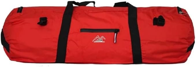 Large Capability Folding Tent Storage Carry Bag Waterproof Luggage Pack Pouch for Camping Hiking Picnic Organizer Walking Holder (Red-L)