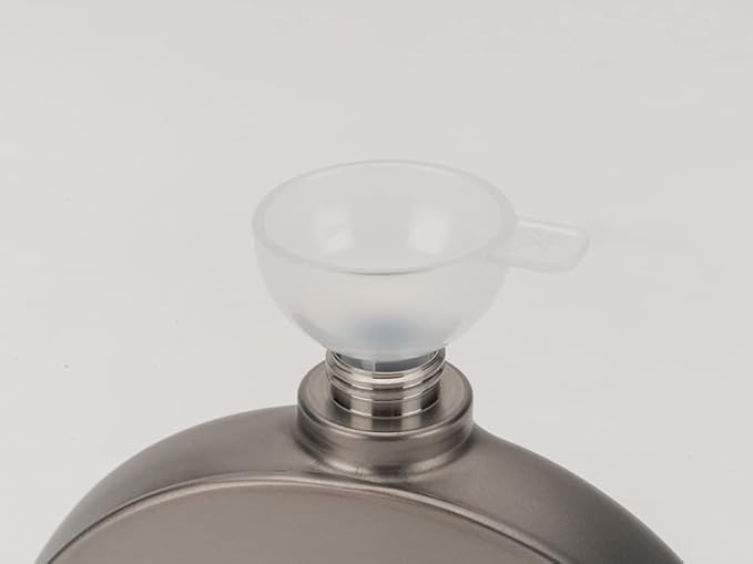 Snow Peak Titanium Flask, preserves liquor's taste