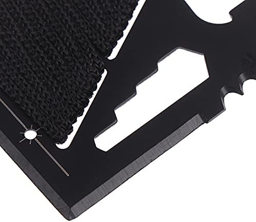 14 in 1 Beer Opener Survival Card Tool,Credit Card Sized Wallet Multitools Gift for Men & Gadgets Tactical Survival Tools (5 pack)