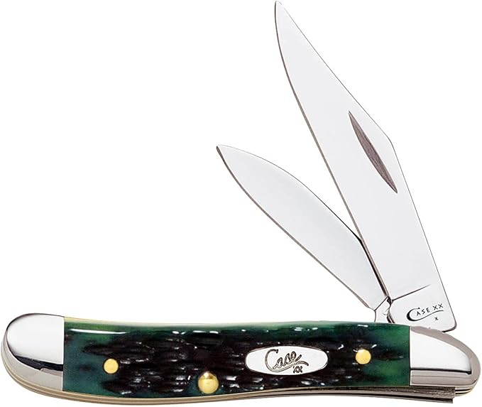 Case XX WR Pocket Knife Peanut Kentucky Bluegrass Jig Bone Item #22763 - (6220 SS) - Length Closed: 2 7/8 Inches
