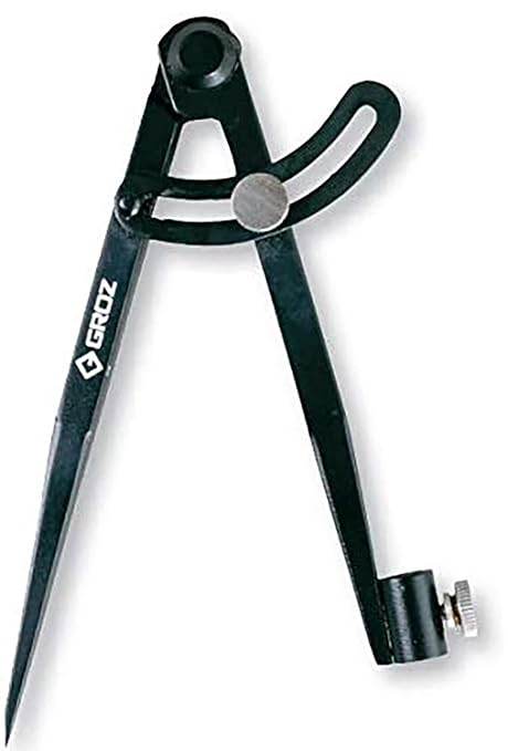 Groz 01551 8" Wing Compass, powder coated finish