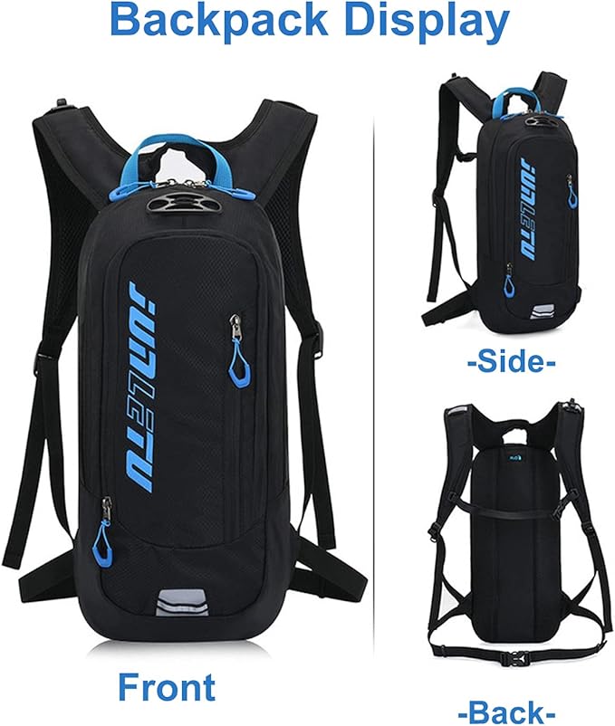Croogo Hydration Packs,Hydration Backpack with 2L Hydration Bladder,Bicycle Daypack Waterproof Breathable Bag for Climbing