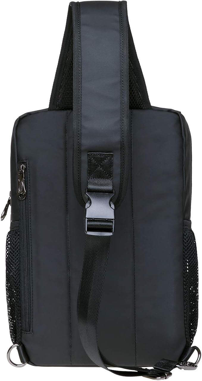 KAUKKO Canvas Messenger Bag Cross Body Shoulder Sling Backpack Travel Hiking Chest Bag