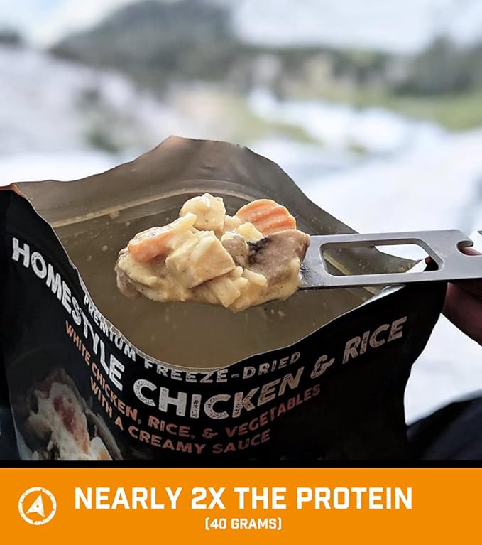 Peak Refuel Backcountry 2.0 Pack | Freeze Dried Backpacking and Camping Food | Amazing Taste | High Protein | Real Meat | Quick Prep Meals