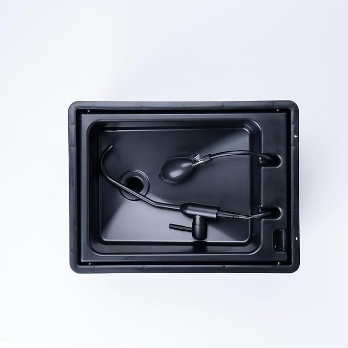 BOXIO - Wash: Portable Sink - Convenient Camping Sink Solution! Compact with Unique Design, Separate Canister, Lightweight Mobile Sink for Garden/Camping/Outdoor Events/Gatherings/Worksite/RV/Indoor