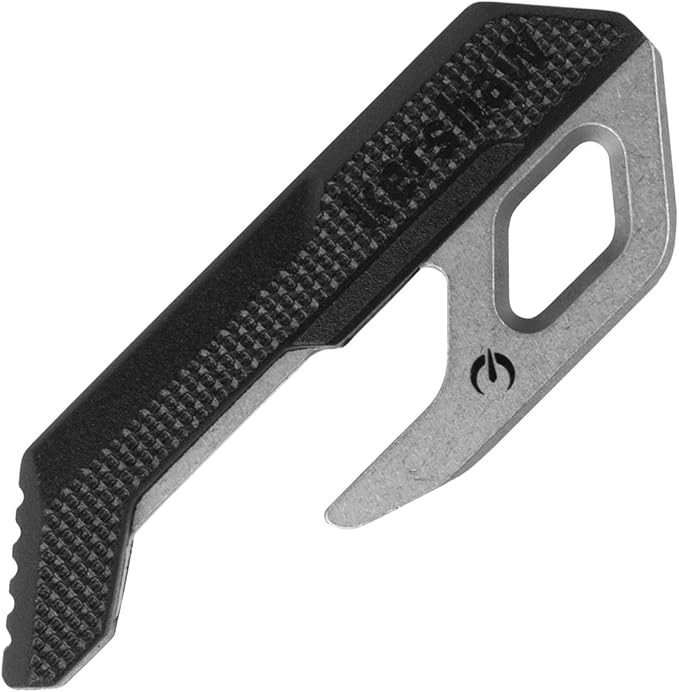 Kershaw Nacho Bottle Opener, 2 inches, Stainless Steel, Key Ring (8825)