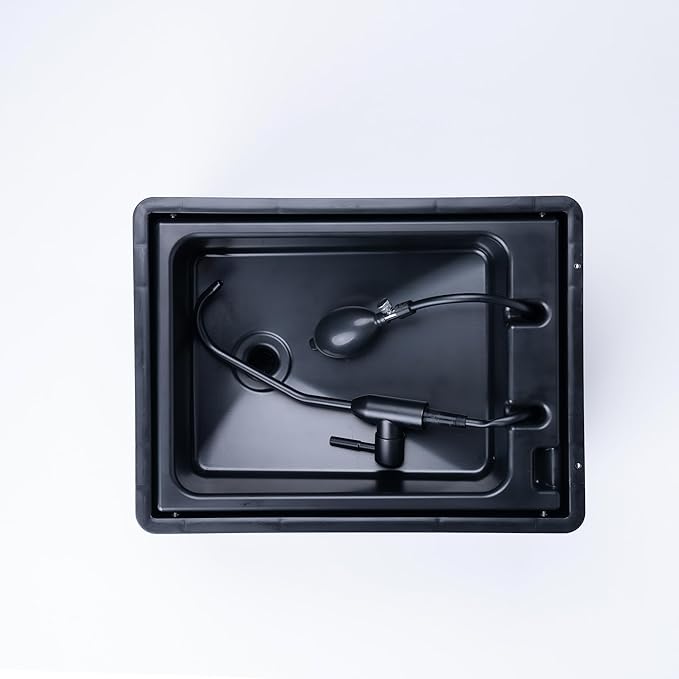 BOXIO - Wash: Portable Sink - Convenient Camping Sink Solution! Compact with Unique Design, Separate Canister, Lightweight Mobile Sink for Garden/Camping/Outdoor Events/Gatherings/Worksite/RV/Indoor