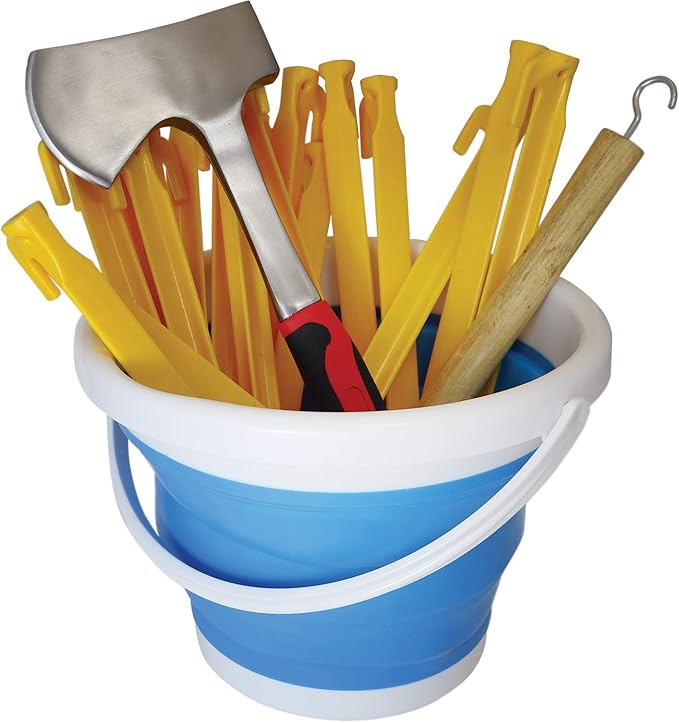 Coghlan's 2080 Collapsible Bucket - 5 Liter, Multi, One Size