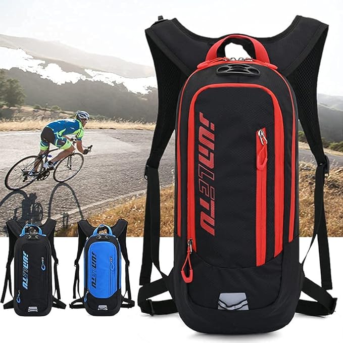 Croogo Hydration Packs,Hydration Backpack with 2L Hydration Bladder,Bicycle Daypack Waterproof Breathable Bag for Climbing