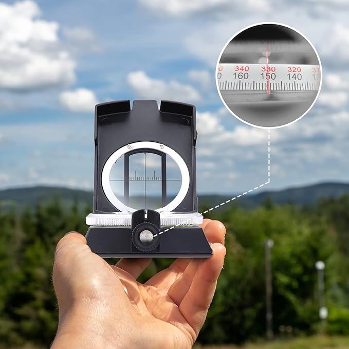 Sportneer Compass Hiking Survival Military Grade Waterproof Boy Scout Compass for Kids Gift Backpacking Camping Hiking Navigation