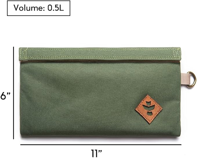 RV40010 The Confidant Plant Germination Money Bag/Pouch, Green