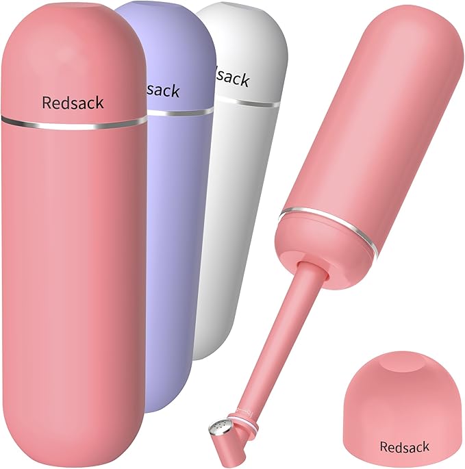 Portable Bidet Peri Bottle for Women Travel Men Personal Bidet Handheld Bidet (Pink)