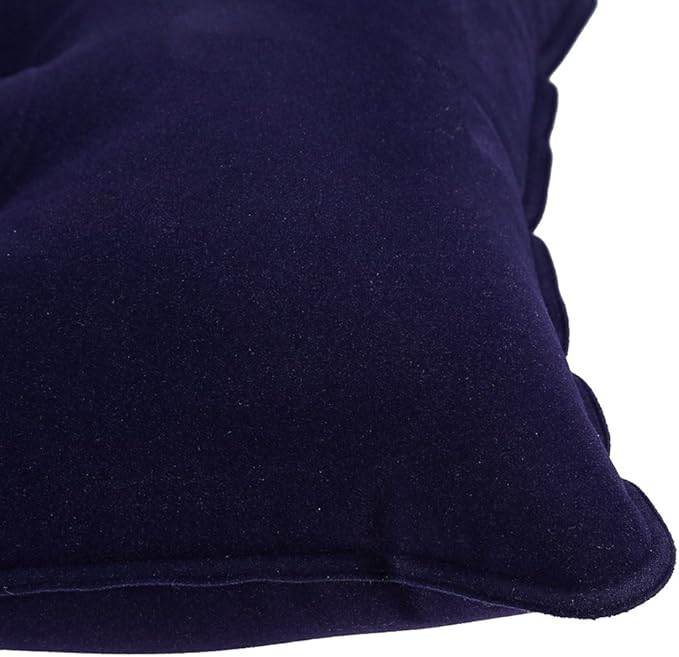 Dioche Portable Air Inflation Pillow, Soft PVC Pillow for Outdoor Travel Camping Hiking Sleeping