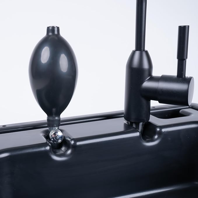 BOXIO - Wash: Portable Sink - Convenient Camping Sink Solution! Compact with Unique Design, Separate Canister, Lightweight Mobile Sink for Garden/Camping/Outdoor Events/Gatherings/Worksite/RV/Indoor