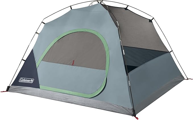 Coleman Skydome Tent with 5 Minute Setup,Weatherproof Tent with Rainfly & Carry Bag, 20% More Headroom Than Traditional Canopies