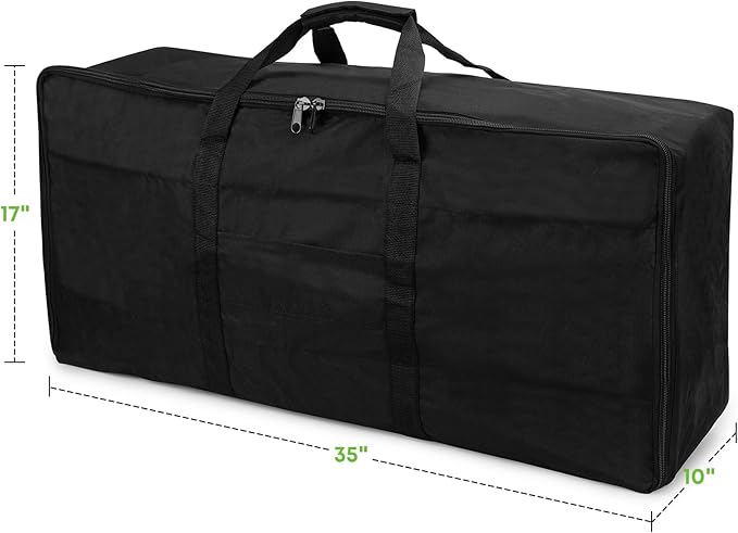 Stanbroil Carry Bag for Camp Chef Explorer 2-burner Camp Stove and Other Camping Stove, 35" x 17", Black