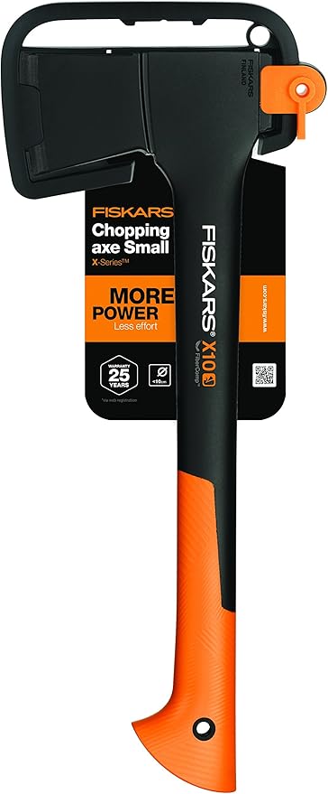 Fiskars 1055686 1015619 Hacha Universal, X10 (Length: 44 cm), Standard