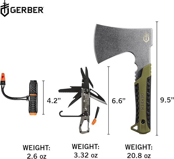 GERBER Gear - Camping, Hiking, Fishing Activity Pack Collections