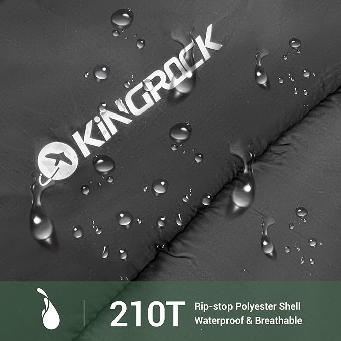 KINGROCK Sleeping Bags for Adults Backpacking Lightweight Waterproof- Cold Weather Sleeping Bag