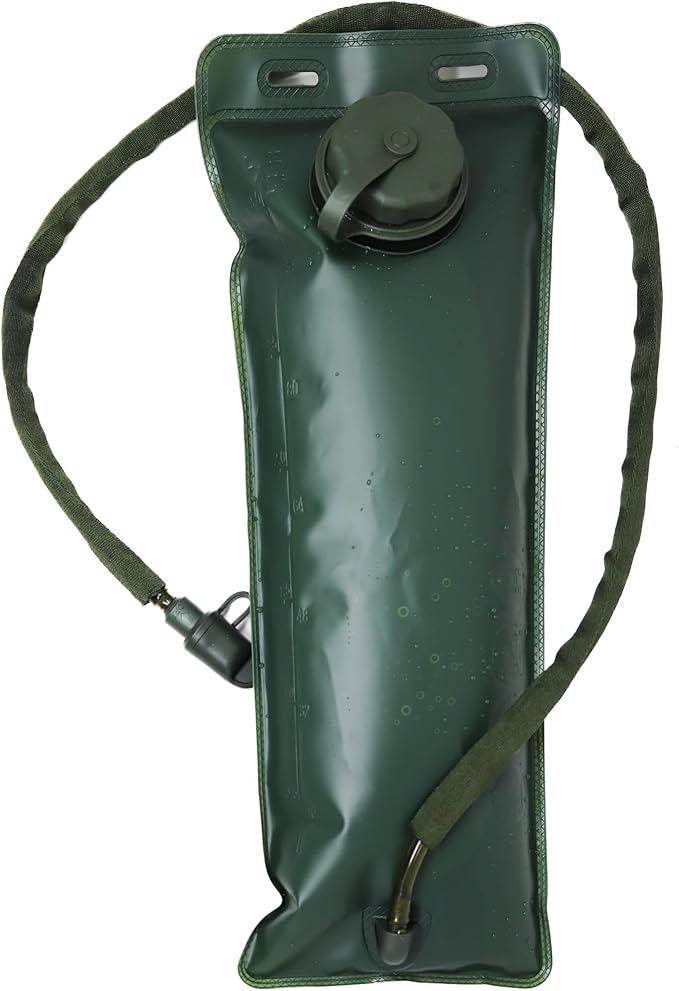 M MCGUIRE GEAR Hydration Bladder, 3L/100 oz. Water Bladder, Leak Proof Hydration Pack, Water Reservoir with Insulated Drinking Tube for Hiking, Cycling, and Biking