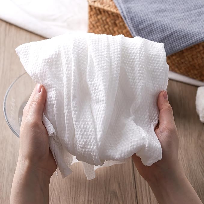 MCPINKY 3PCS Compressed Bath Towels, Portable Towels 63" x 28" Cotton Bath Towels Coin Tissues Compressed Travel Towels for Camping Hiking