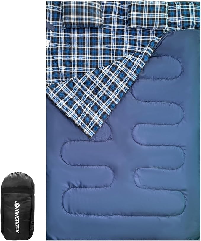 KINGROCK Sleeping Bags for Adults Backpacking Lightweight Waterproof- Cold Weather Sleeping Bag