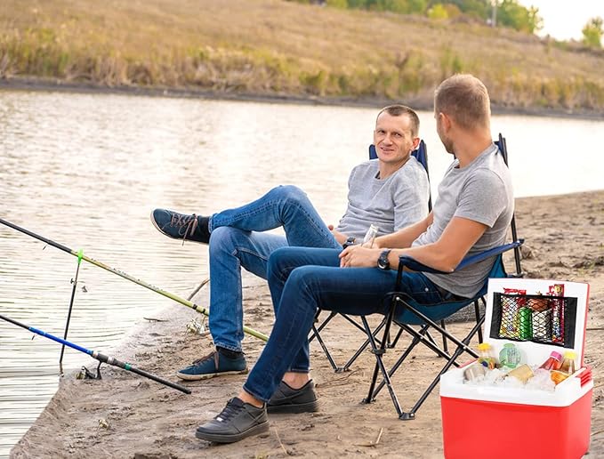 2 Pack Cooler Storage Nets for Dry Storage and Organization Cooler Organizer Camping Cooler Accessories Durable and Resilient