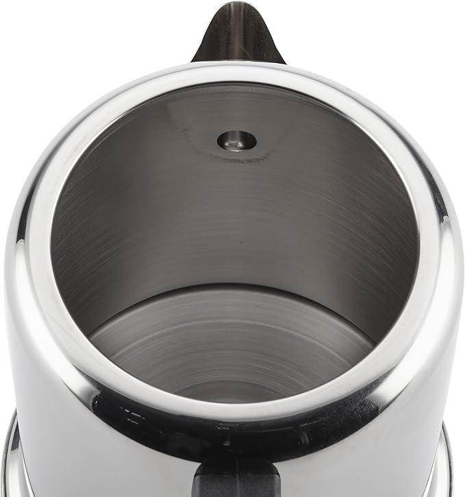 Farberware 50124 Classic Yosemite Stainless Steel Coffee Percolator - 8 Cup, Silver,Stovetop