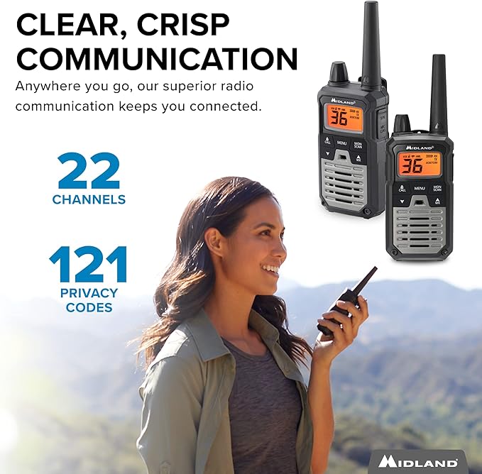 Midland T290VP4 High Powered GMRS Two Way Radios