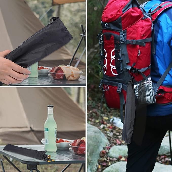 REDCAMP Collapsible Lantern Stand for Camping