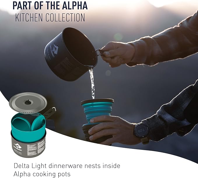 Sea to Summit Alpha Lightweight Aluminum Camping Cook Pot