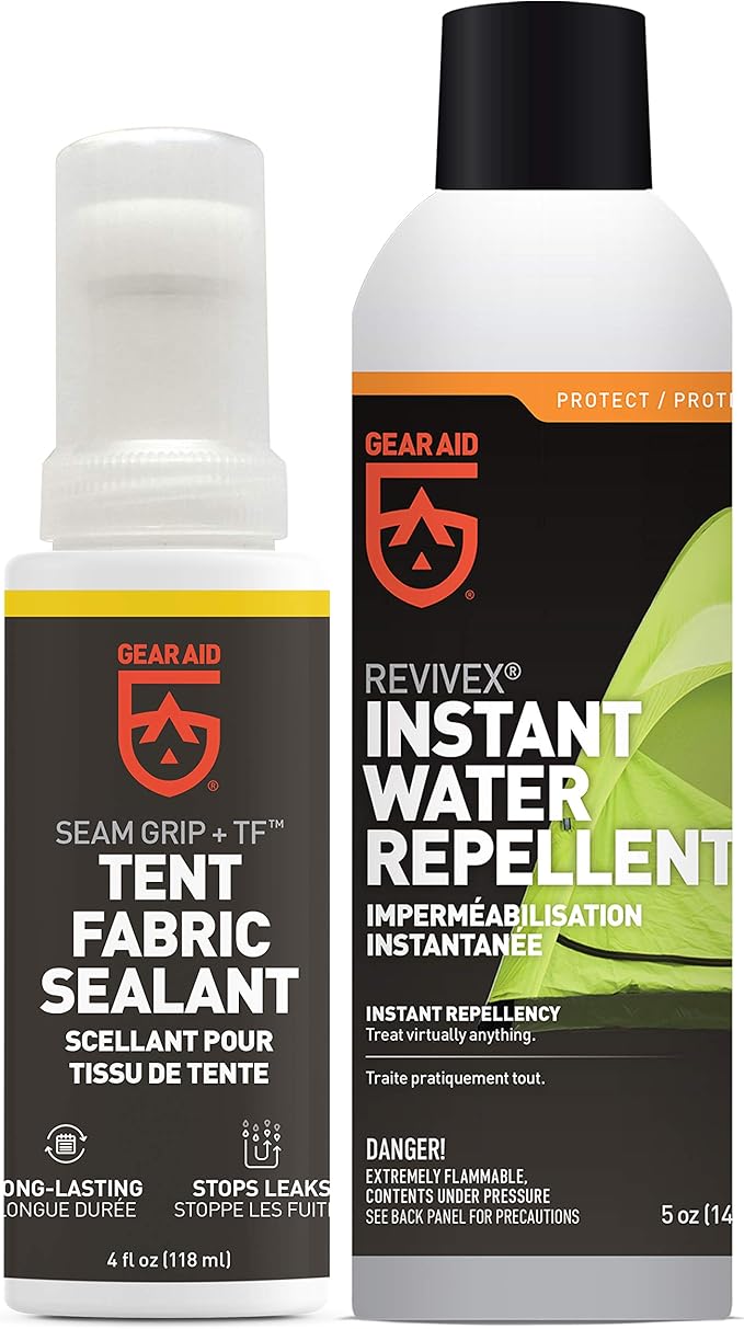GEAR AID Tent Waterproofing Spray Kits for Nylon Tents