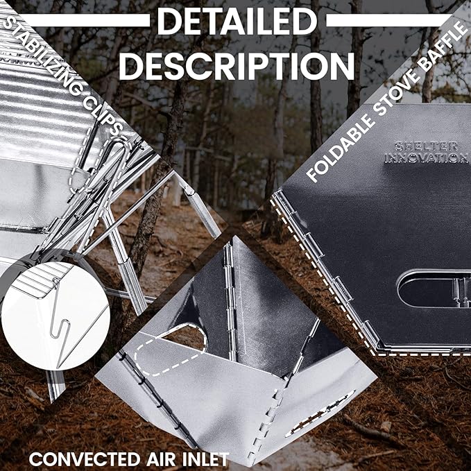 Camping Grill, Camping Cooking, Collapsible Fire Pit, Camp Fire Grills for Traveling, Camping, Picnicking, Cooking at the beach, By SHELTER