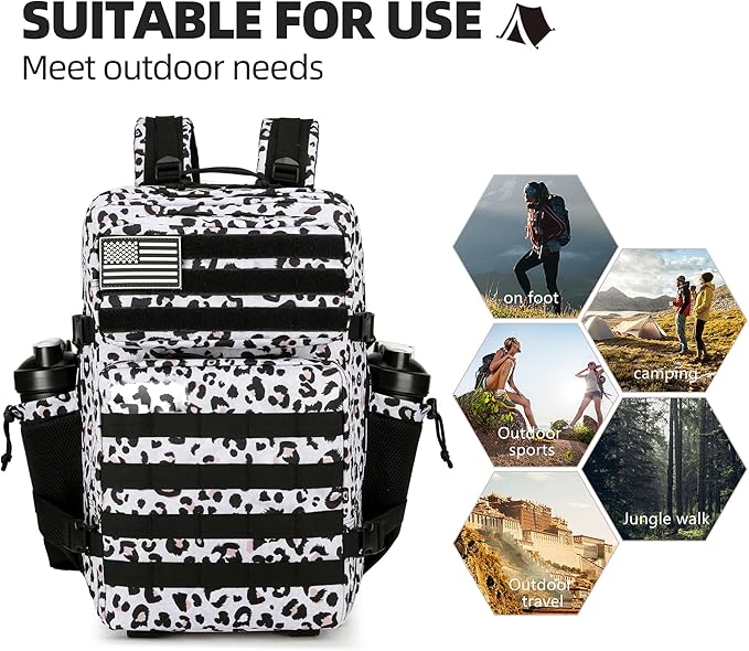 Military Tactical Backpack 45L Hiking Backpacks Men Women Molle Army BackPack Daypack for Camping Fishing Travel