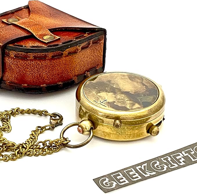 Engraved Compass - NOT All WHO Wander are Lost - Unique Gifts for Fathers, dad, for him Gifts Husband, Husband, Men's Graduation Gifts, Unique Gifts for Anniversary