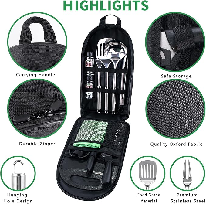 Pak Camping Cookware, Camp Kitchen, Camp Cookware, Camping Utensils Set, Camping Kitchen Set, Camping Cooking Set, Camping Cooking Utensils, Camping Cookware Set, Camping Accessories Cooking, RV Camp